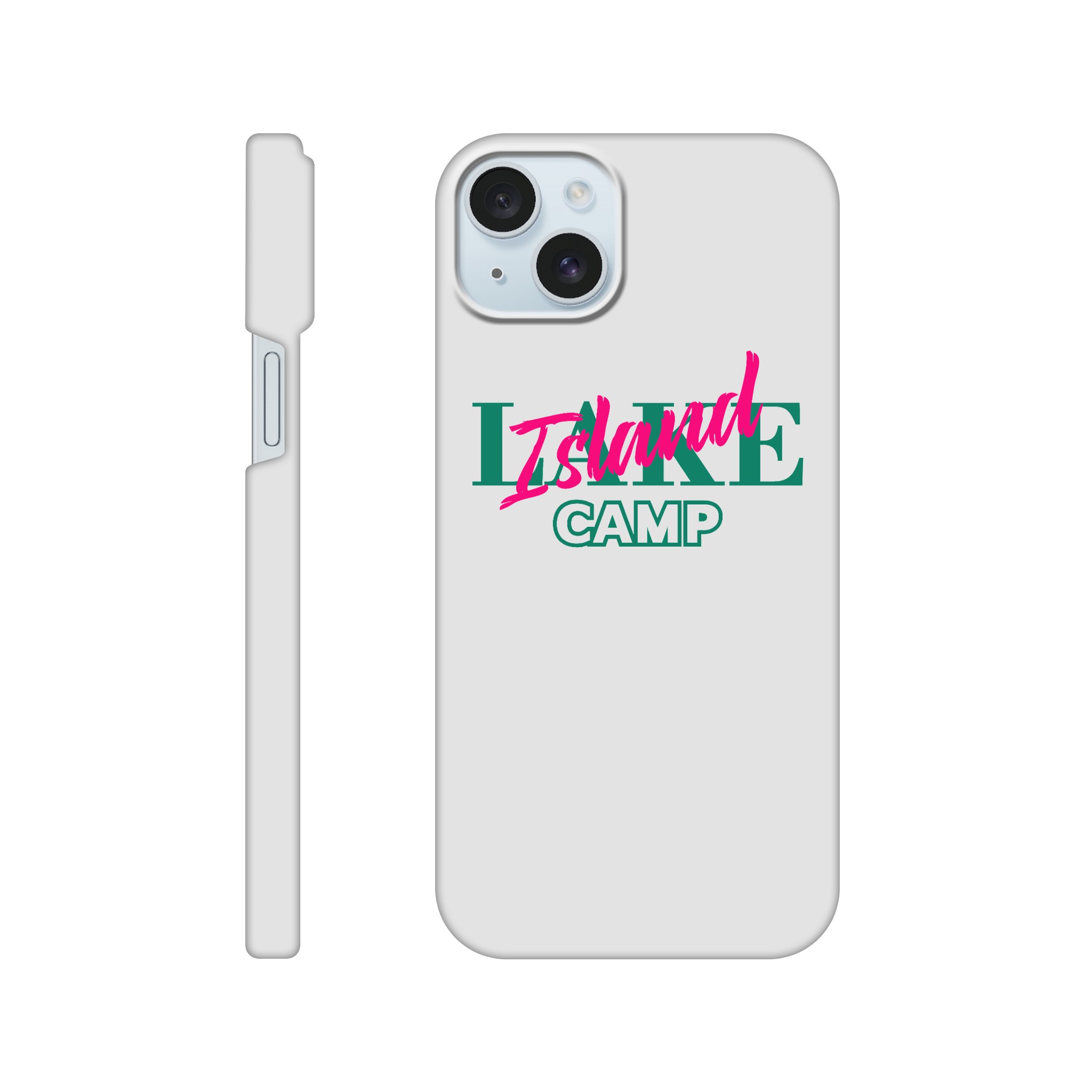 White Retro Phone Case