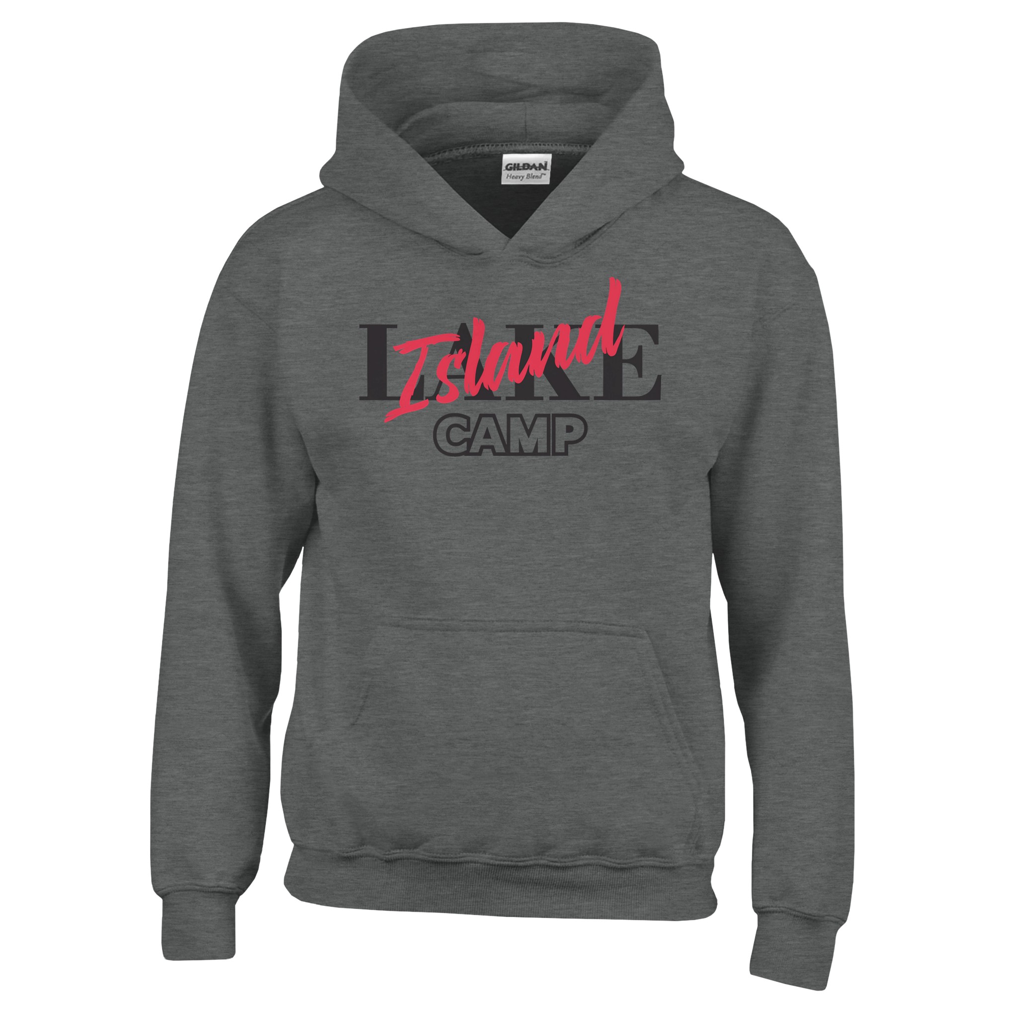 Kids Grey Retro Hoodie